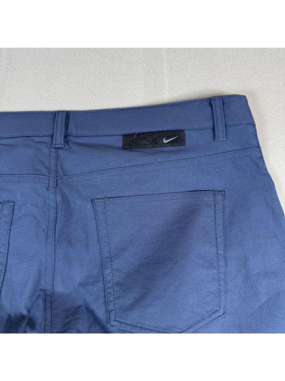 Nike Dri-FIT Pants Mens Size 36 Blue Golf Slim Fit Stretch Lightweight